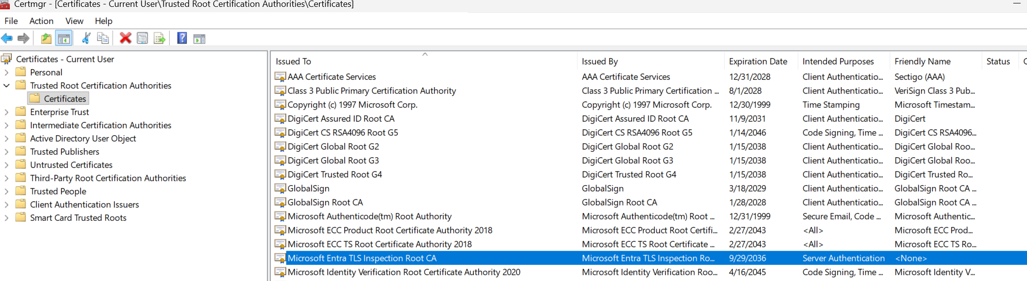 Step 3 - Distribute the root CA to endpoints - screenshot 7