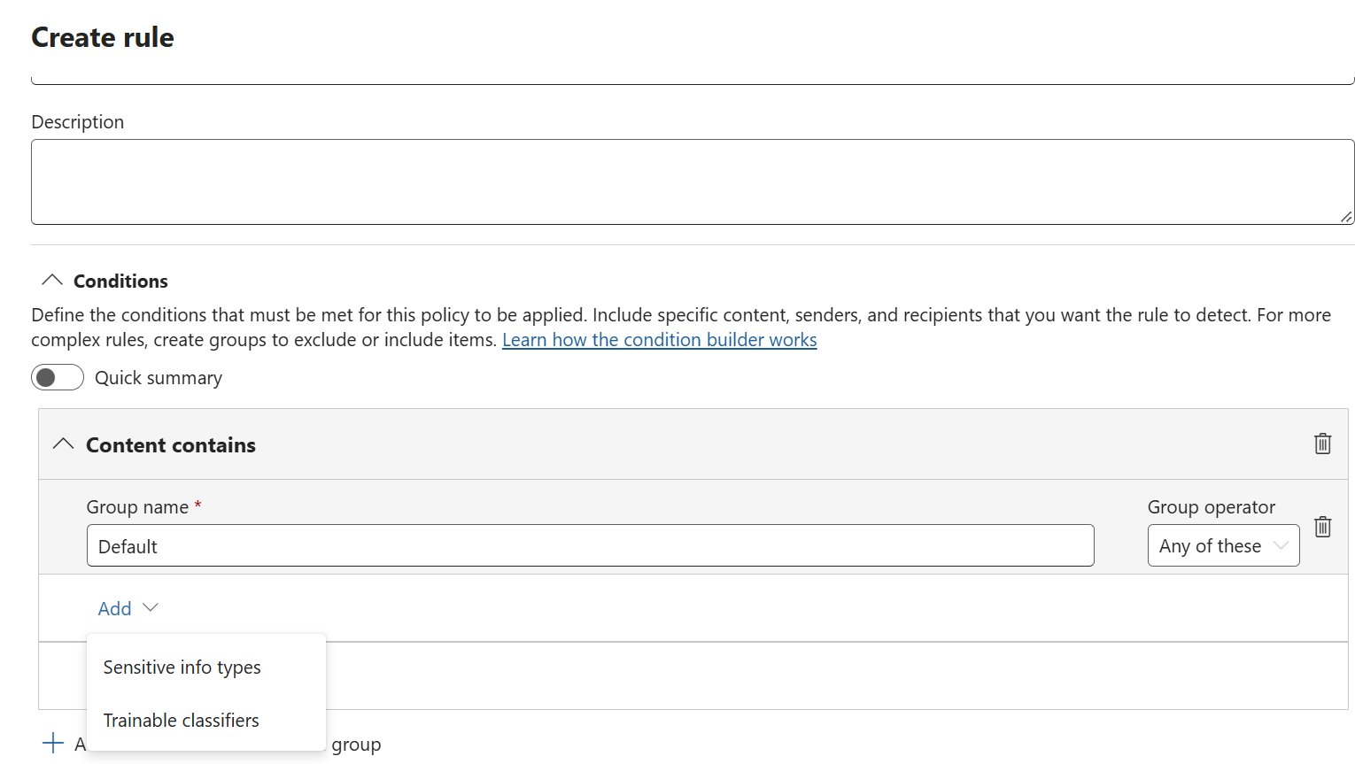 Step 10 - Create the Purview DLP policy - screenshot 30