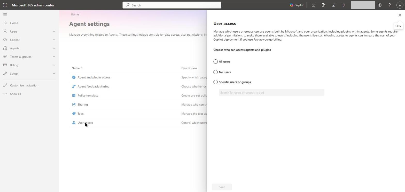 User access