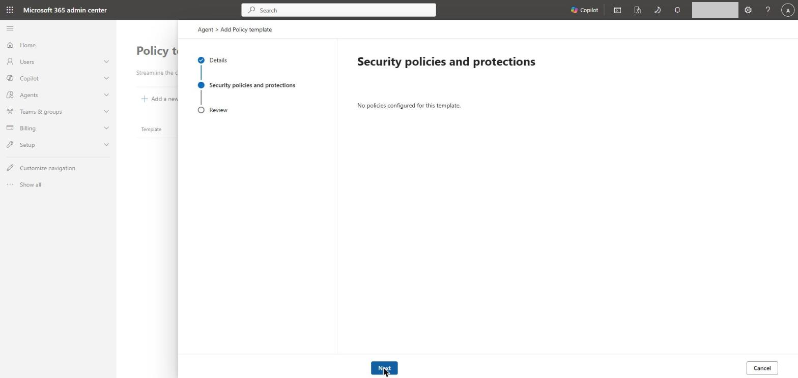 Security policies and protections